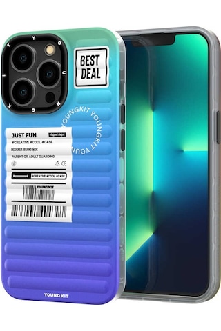 Apple Uyumlu iPhone 14 Pro Max Kılıf YoungKit The Secret Color Serisi Kapak