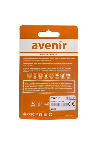 Avenir 256gb Micro Sd Hafıza Kartı