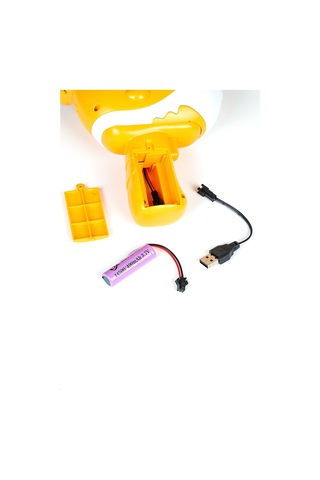 Şarjlı Su Hazneli Sevimli Yunus Oyuncak Su Tabancası Mavi - Sarı