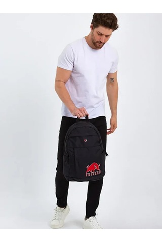 Chıgago Sırt Çantası 48x30x15 Siyah Okul Çantası Siyah