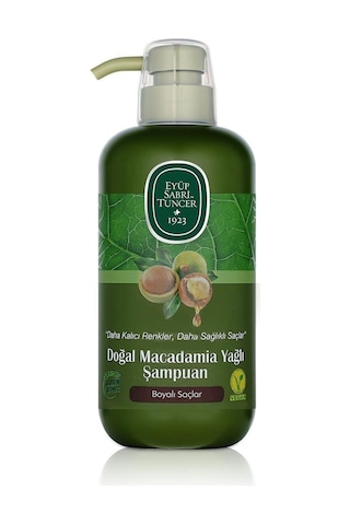 Eyüp Sabri Tuncer Doğal Macadamia Yağlı Şampuan 600 Ml Boyalı Saçlar Tüm Saçlar