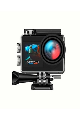 Patona 4234 Platinum Action Cam Life Sl4 Aksiyon Kamerası Siyah