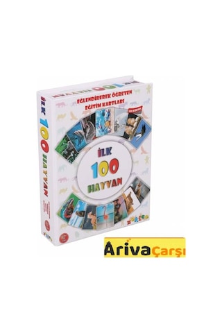 İlk 100 Hayvan Bebeğimin Eğitici Konuşmaya Yardımcı Zeka Kartları