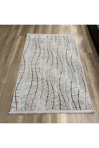 Luxess Halı Sunset 1171 Gri Modern Yumuşak Makine Halısı Çok Renkli