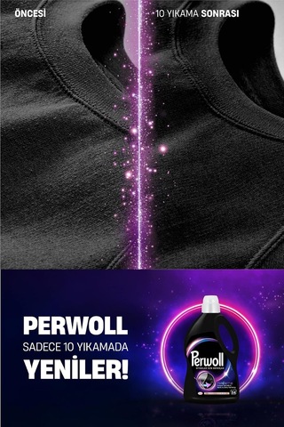 Perwoll Yenileme Siyahlar İçin Sıvı Deterjan 54 Yıkama 2.97 Lt 0.75 LT - 2.5 LT - 12 KG