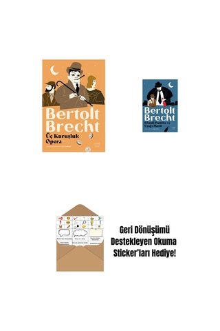 Üç Kuruşluk Opera + Efendi Puntila Ve Uşağı Matti + Okuma Sticker'ları