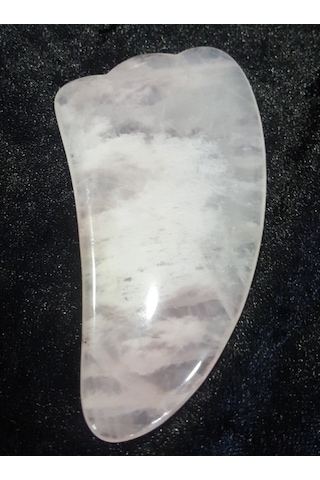 Gua Sha Masaj  Aleti Pembe Kuvars Taşı