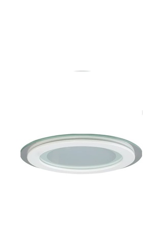 Forlife 5 W Camlı Led Panel Yuvarlak Beyaz Gövde Gunışığı Işık Fl-2120 3 Adet Gün Işığı