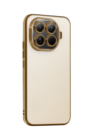 Xiaomi Mi 15t Pro İçin Uyumlu 3d Kamera Korumalı Şeffaf Tasarım Bumper Kılıf