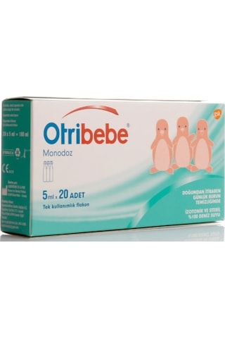 Otribebe Monodoz Serum Fizyolik 5 Ml X 20 Flakon