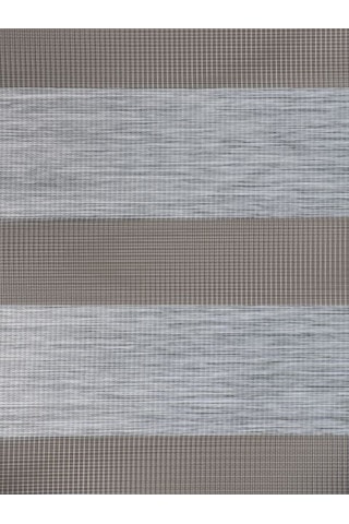 Kidmex Ithal Bambu Açık Gri Bambu Stor Zebra Perde Etek Dilimli