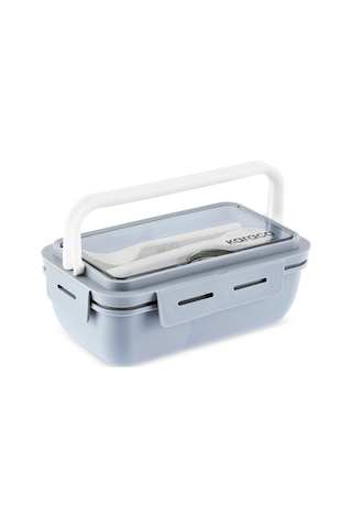 Karaca Fusca Çatal Kaşıklı Lunch Box Gri