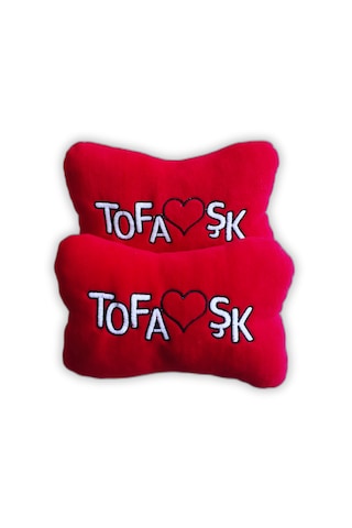 Tofaş Şahin Doğan Kartal Yüksek Torpido Koruma Halısı / Tofaş Kırmızı Polar Yastık Oto Aksesuar