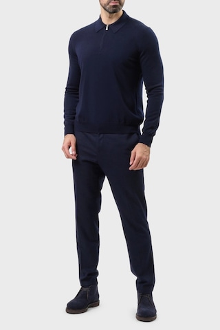 Gran Sasso Erkek Polo Yaka Kazak 55125 14290 598 Lacivert Lacivert
