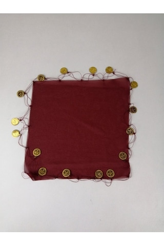 Tüfekçioğlu Bordo Şifon Halay Mendili 10 Adet