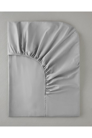 English Home Pure Pamuklu King Size Lastikli Çarşaf 180x200 Cm Çakıl Taşı Çakıl Taşı