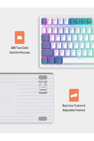 9 Full Rgb Aydınlatma Modlu %100 Kablolu Gerçek Mekanik Klavye Oy