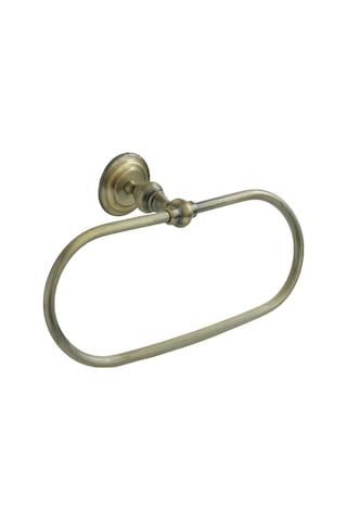 Fkn Antik Çamlıca Oval Havluluk Kahverengi