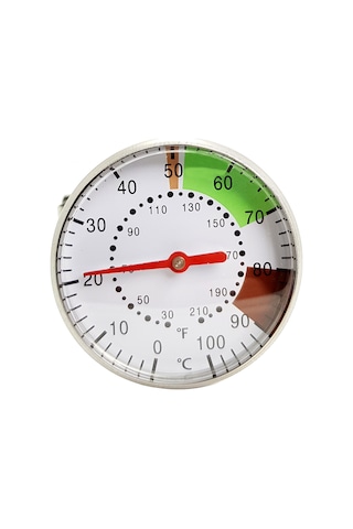 Manuel İbreli Kahve Sıvı Termometresi Ölçer Thr273