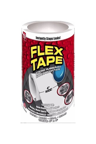 Flex Tape Su Sızdırmaz Bant Yama Bandı Suya Yalıtım Kauçuk Astarlı Delik Akıntı Sızıntı Tamir Seti