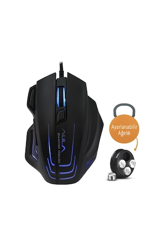 Aula S18 6400dpı Rgb 7 Programlanabilir Tuş 1000hz Gaming Oyuncu Mouse Diğer