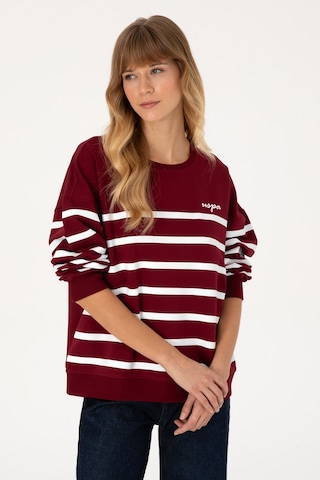 U.s. Polo Assn. Kadın Bordo Sweatshirt 50313572-vr014 Bordo