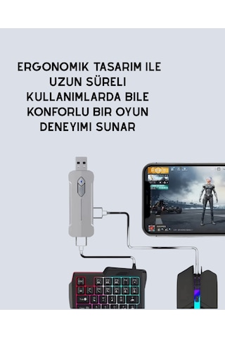 Kablosuz Mobil Oyun Kiti 5 Parça Tam Set