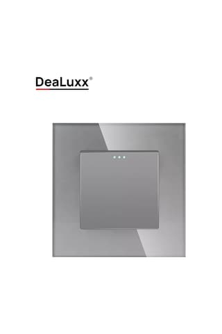 Dealuxx Cam Çerçeveli Tek Tuşlu Anahtar 194478120