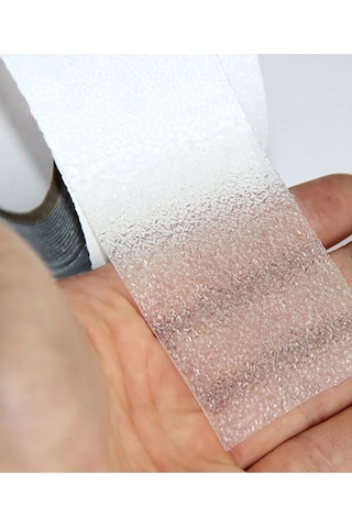 Şeffaf Kaydırmaz Bant 5cmx5mt Genişlik Şeffaf Merdiven Kaydırmaz