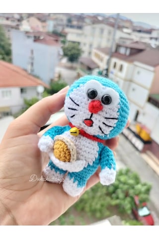 Amigurumi Doraemon Minik Oyuncak Karakter Dukakidstoys Tasarımı Amigurumi Doraemon Minik Oyuncak Karakter Dukakidstoys Tasarımı