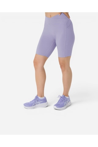 Asics Nagıno Flex Bıker Short Kadın Mor Tayt 2032d367-500