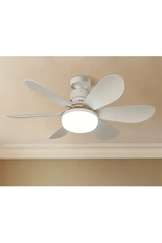 Cata Lodos Tavan Vantilatörlü Led Ampul Fan Led Ampul 3 Renk Kumandalı Yeni Tip