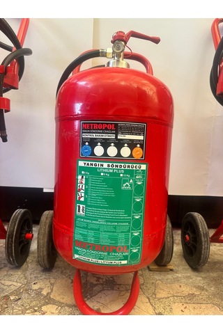 25 Kg Lıtyum Plus Elektrıklı Araç Yangın Söndürücü Dört Yıl Garantılı