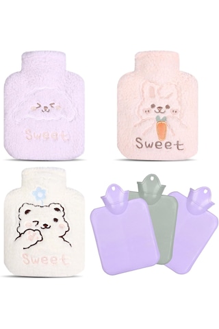 Ekostem Mini Boy Peluş Kılıflı Bebek Sıcak Su Torbası 500 ML