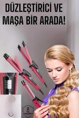 Plentifulsaç Şekillendirici Düzleştirici Ve Maşa Isı Ayarlı