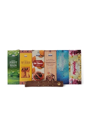 First Rain, Myrrh, Anti Tobacco, Sandalwood, Cool Water, Magnolia 6x20 Tütsü-hediyeli