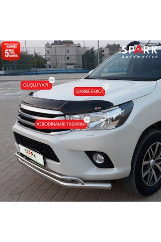 Toyota Hilux 2015-2020 Yıl Aralığı Uyumlu Kaput Rüzgarlığı 4mm