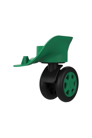 Keo-plus Abs Valiz Tekerleği Çift Teker Yeşil Renk Altın