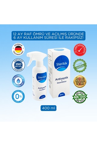 Sterilox Antiseptik & Dezenfektan 400 ML