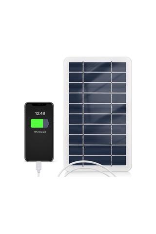 Youmex 5v 2w Mikro Usb Güneş Paneli - 3 Metre Kablolu Dıy Güneş Şarj Cihazı 16x9.5cm