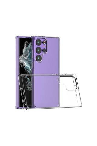 Samsung Galaxy Uyumlu S23 Ultra Kılıf Zore Korumalı Kalın Coss Kapak