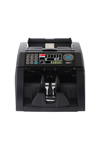 SC8520 Karışık Para Sayma Makinesi, TL ve Euro Karışık, Usd Adet Sayım + Müşteri Ekranı