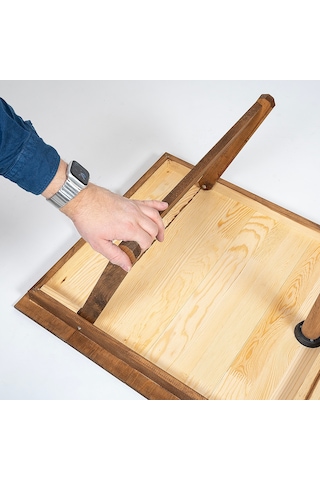 Industrial Living Katlanılabilir Kamp Masası - Piknik Masası -... Ahşap