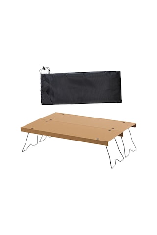 Dolıty Kamp Masası Katlanır Bacaklar Taşıma Çantası Haki Haki Çok Renkli