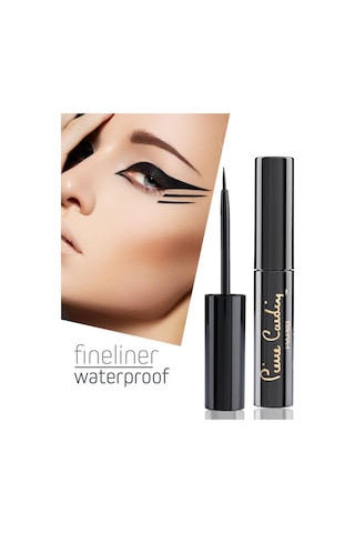 Pierre Cardin Fineliner Waterproof Likit Eyeliner Siyah