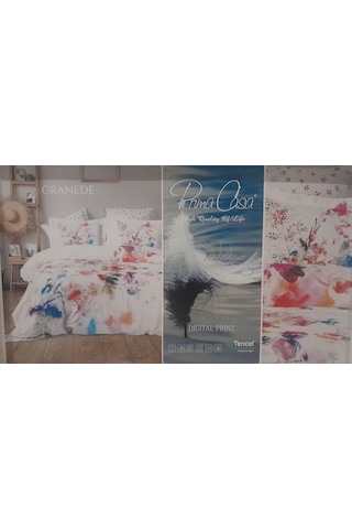 Çift Kişilik Nevresim Takımı Pamuk Saten Granede Diğer