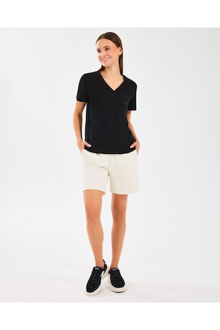 Skechers W Essential 5 Inch Sweatshort Kadın Off White Şort S2510035-102 Off White Çok Renkli