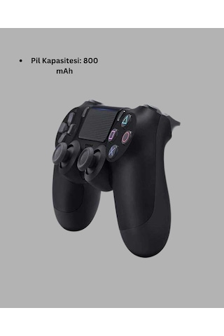 Kablosuz Titreşimli Oyun Kolu Ps4 Uyumlu Ergonomik Tasarım Ve Uzun Pil Ömrü