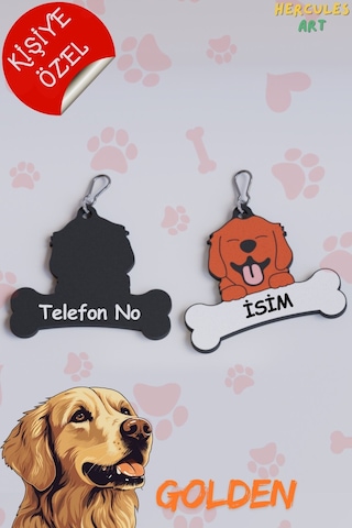Majo İsimlik Golden 58mmx65mm