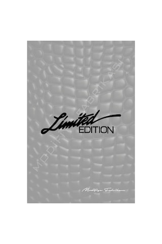 Limited Edition Sticker Folyo - Siyah - 16 X 5 Cm